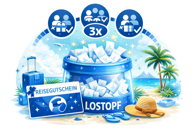 reisegutschein lostopf